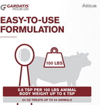 Atticus Gardatis half gallon jug showing secure seal for imported chemical shipping safety