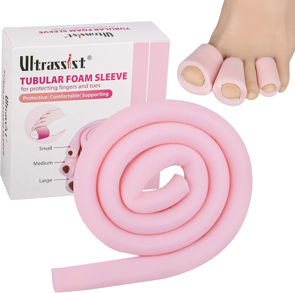 Ultrassist Toe Sleeve Medium 36 inch roll front view for bunion relief.