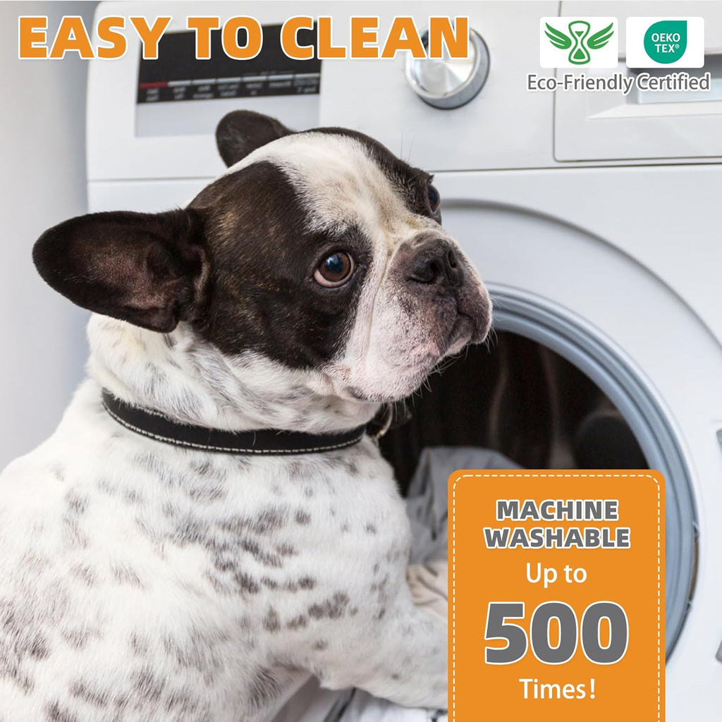 Non-slip gel backing on Kooltail dog pee pads