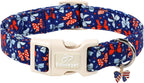 Yellow Daisy Dog Collar Cute Summer Dog Collars for Small Dogs - Lightweight Adjustable Girly Floral Female Dogs Everyday Collar with Safety Buckle S - Image 15