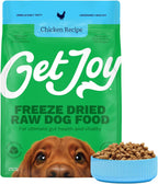 Get Joy Freeze Dried Raw Beef Meal, High Protein Grain Free, Dry Dog Food Meal Mixer and Topper, with Probiotics for Gut Health, Made with 100% USDA Organ Meat, for All Breeds and Ages, 32oz Bag - Image 10