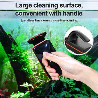 Hygger aquarium magnet cleaning tool components including the felt pad and detached scraper holder