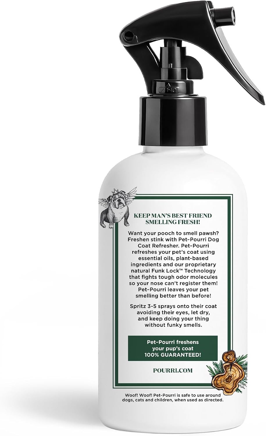 Poo-Pourri Furrest Fresh Dog Deodorizing Spray, 8 Fl Oz Grooming Perfume for Dog Coat, Pet Odor Neutralizer with Essential Oils, Vet Recommended, Paraben & Sulfate-Free Fir, Amber, & Cedarwood Scent - Image 11