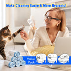 Decalare heavy duty pet waste bags ideal for automated litter boxes.