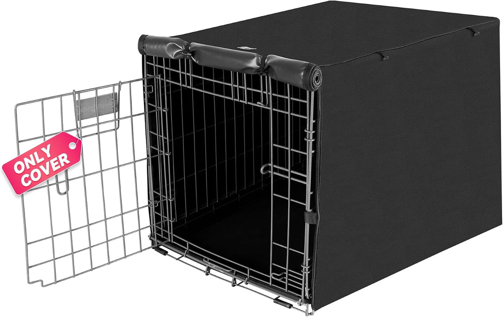 Seiyierr heavy duty wire dog cage cover close up material