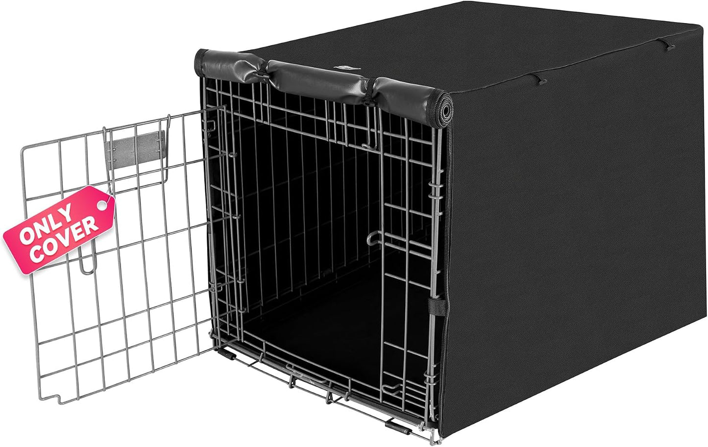 Seiyierr heavy duty wire dog cage cover close up material