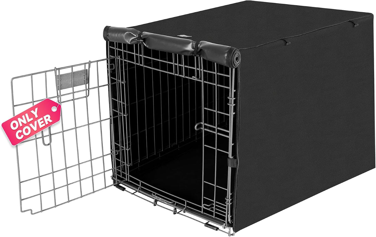 Seiyierr heavy duty wire dog cage cover close up material