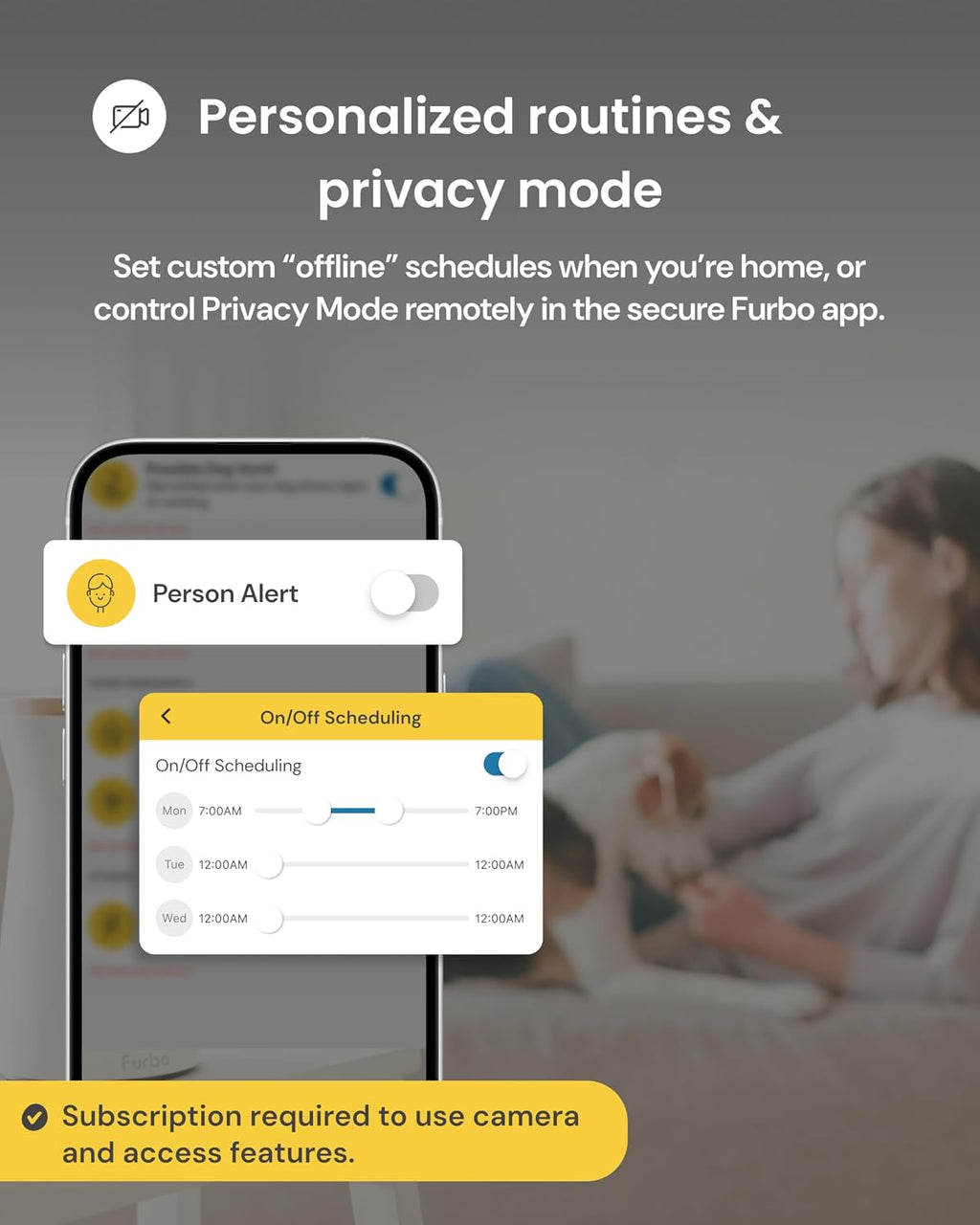 Furbo 360 degrees Dog Camera [Subscription Required] Unlock w/Paid Plan: Home Security & Dog Safety Alerts, Rotating Pet Treat Toss, 2-Way Speaker (Low Risk, 3mo Min. Cancel Anytime) - Image 14