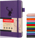 molekaus Password Book with Alphabetical Tabs Small Password Keeper with Extra Password Space to Change Password. Password Notebook for Home or Office for Internet Log In, 6.1 * 3.7in Orange - Image 15