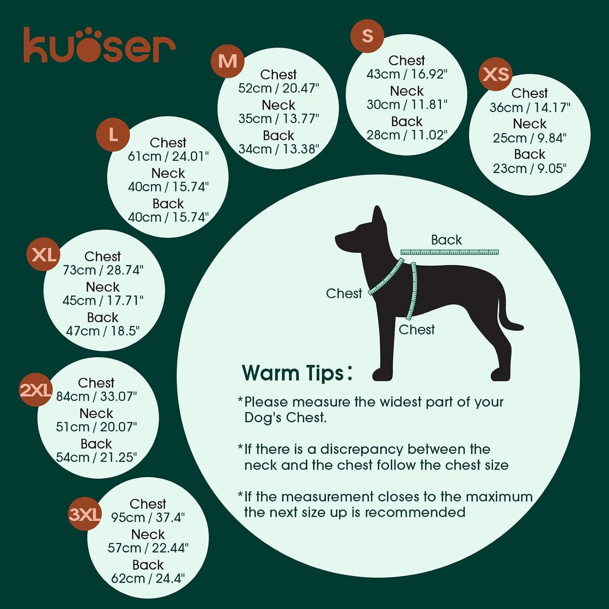 Dog wearing blue Kuoser recovery onesie side profile