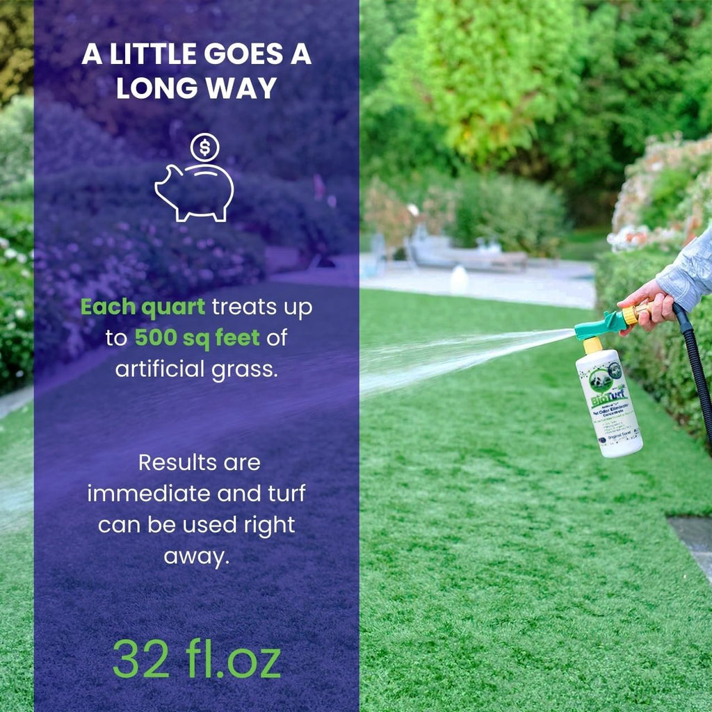 BioTurf biodegradable patio and yard pet pee smell remover