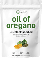 Micro Ingredients Oil of Oregano with Black Seed Oil, 300 Softgels - Image 9