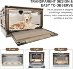 GIFANK fifty five liter intensive care unit with plush bed mat and medicine feeder accessories