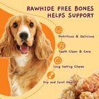 Long lasting knotted chew treats for medium and large dog breeds