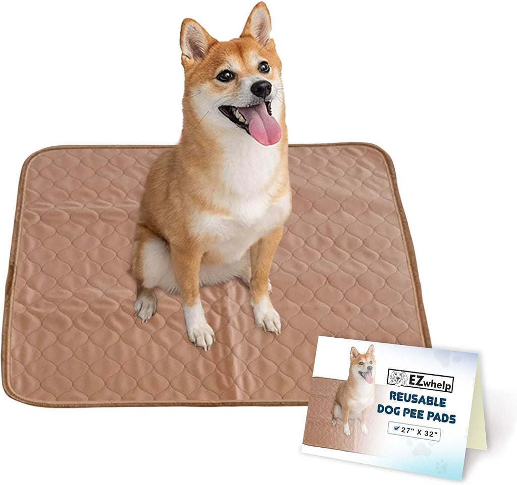 EZwhelp Reusable Dog Pee Pads - Waterproof Training Pads for Dogs - Washable & Sanitary - Rounded Corners - Laminated, Lightweight, Durable - Pet Essentials for Puppy Training and Whelping - 48" x 60" - Image 11