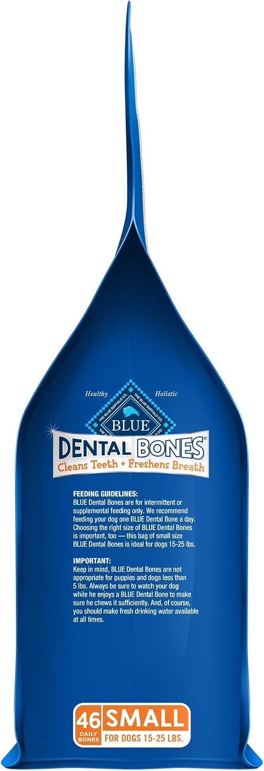 Blue Buffalo small breed dog dental chews value pack