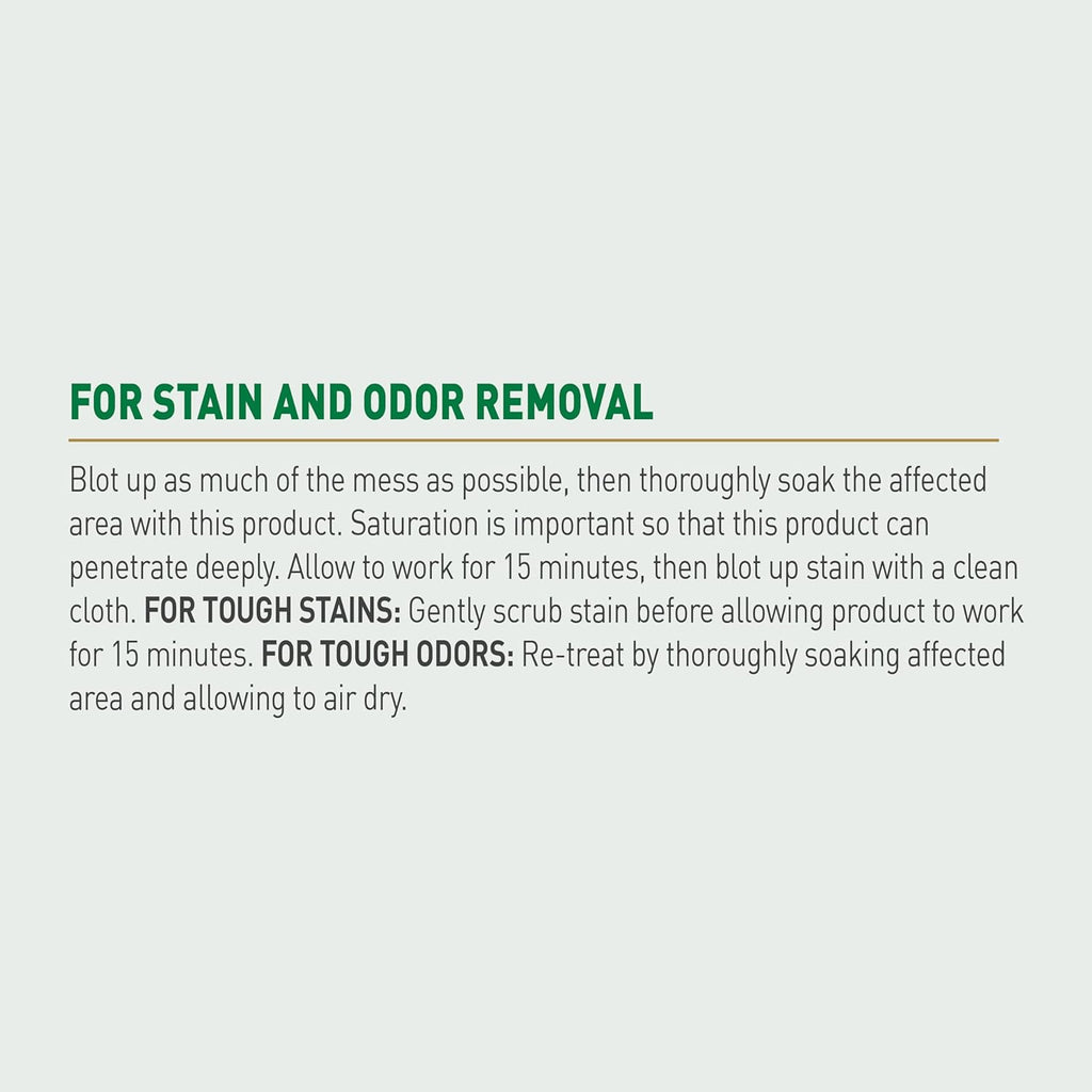 Nature's Miracle Urine Destroyer Plus for Dogs, Enzymatic Formula for Severe Dog Urine Stains, 32 oz - Image 4