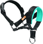 Dog Head Collar, Fabric Padded Head Collar for Dogs to Prevent Pulling, Adjustable Dog Head Harness (L,Black) - Image 11