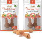 LuvChew premium canine dental chews plaque control action