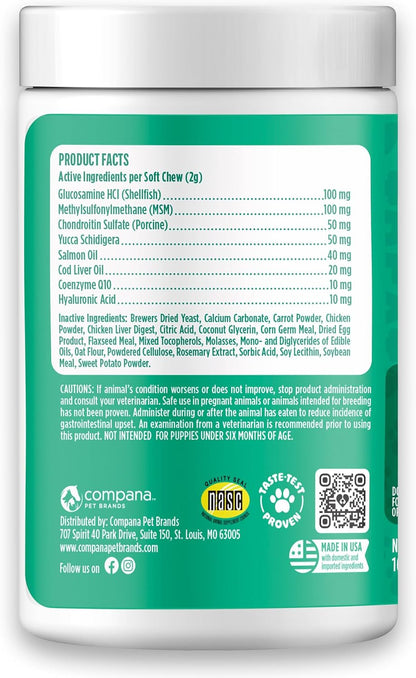Doggie Dailies, Hip and Joint Supplement for Dogs, Glucosamine Chondroitin, Premium Hip and Joint Chews for Dogs All Breeds & Sizes, Dog Vitamins and Supplements, (Chicken) 225 Chews - Image 11