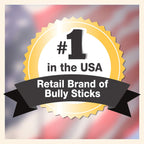 USA sourced premium pet supply packaging highlighting low-fat healthy rewards for adult dogs