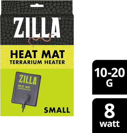 Zilla Heat Mat, Terrarium Heater for Reptiles, Snakes (Ball Pythons, Corn Snakes), Leopard Geckos, Tortoises, Amphibians and Arachnids, Small, Fits 10-20 Gallon, 8 Watt - Image 11