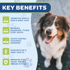 Nature Target freeze dried pet treats for healthy skin and glossy coat