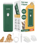 Pet Clippers for Dog Hair Grooming Low Noise, Rechargeable Cordless Cat Shaver with Ceramic Blade,Portable Pet Hair Trimmer for Matted & Long Hair - Image 12