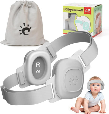 XPIY baby noise protection earmuffs front view.