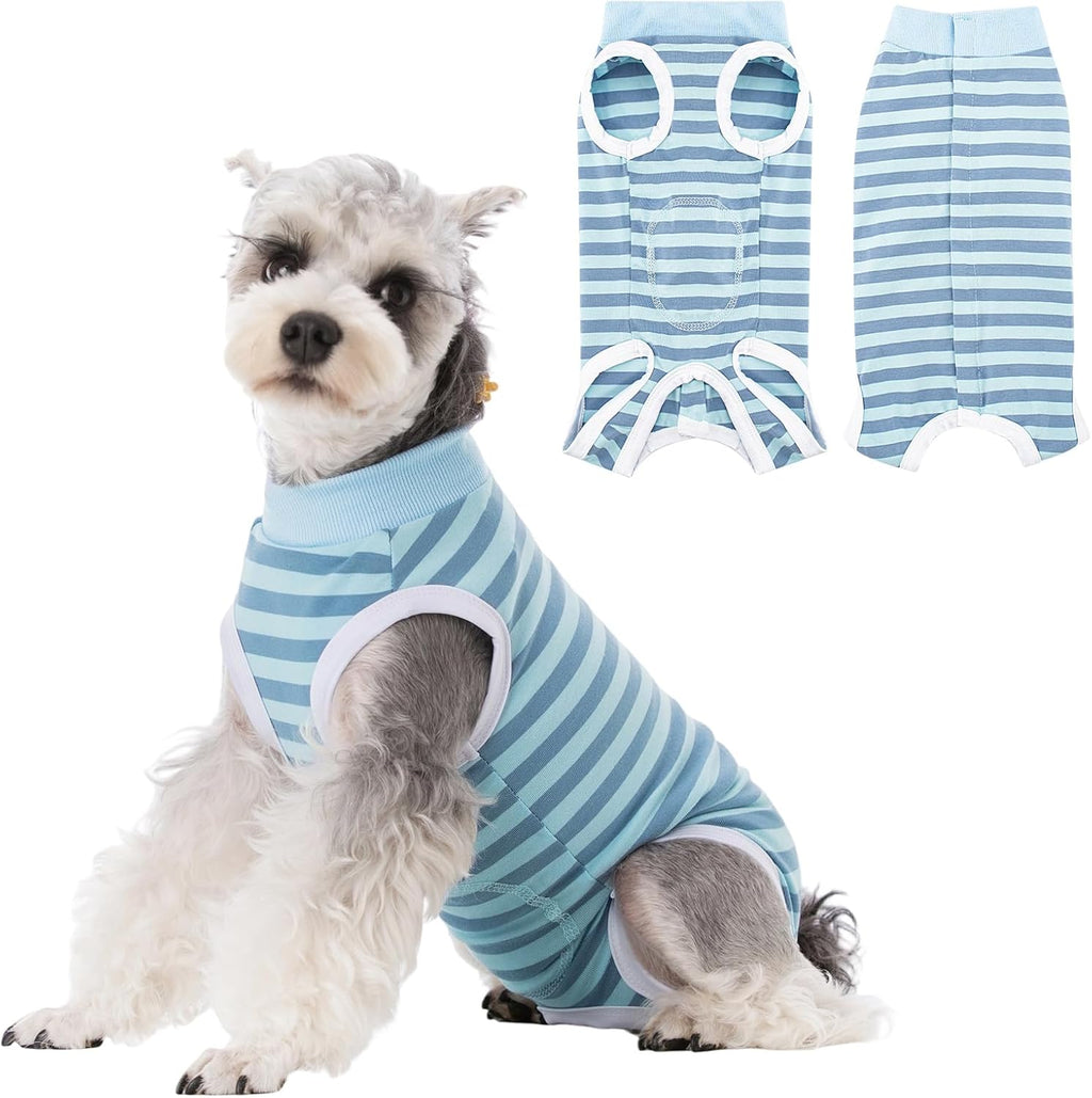 Coppthinktu Dog Surgery Recovery Suit for Dogs Cat Dog Onesie, Dog Recovery Suit Female for Small Medium, Pet Surgical Neuter Post-Surgery Suit E-Collar Alternative Anti Licking Abdominal Wounds - Image 13
