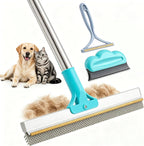 Philorn carpet rake for pet hair removal front view