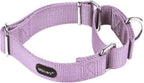 Mikivery Martingale Dog Collar Nylon Adjustable and Safety Training Colourful Comfortable Metal Buckle Pet Collars for Small Medium and Large Dogs(Haze,M) - Image 10