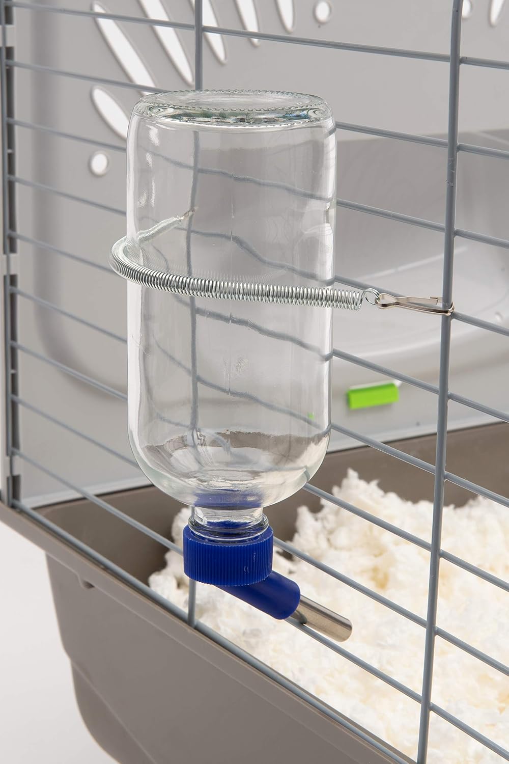 Lixit Glass Water Bottles for Small Animals and Birds (16oz), Clear (COMINHKR016337) - Image 5