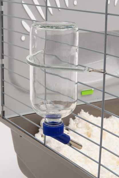 Lixit Glass Water Bottles for Small Animals and Birds (16oz), Clear (COMINHKR016337) - Image 5