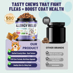 Nutritional facts and dosage instructions on the packaging of PetSilver cat multi vitamin chews.