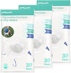 Minne Baby Potty Win disposable potty liners front packaging view