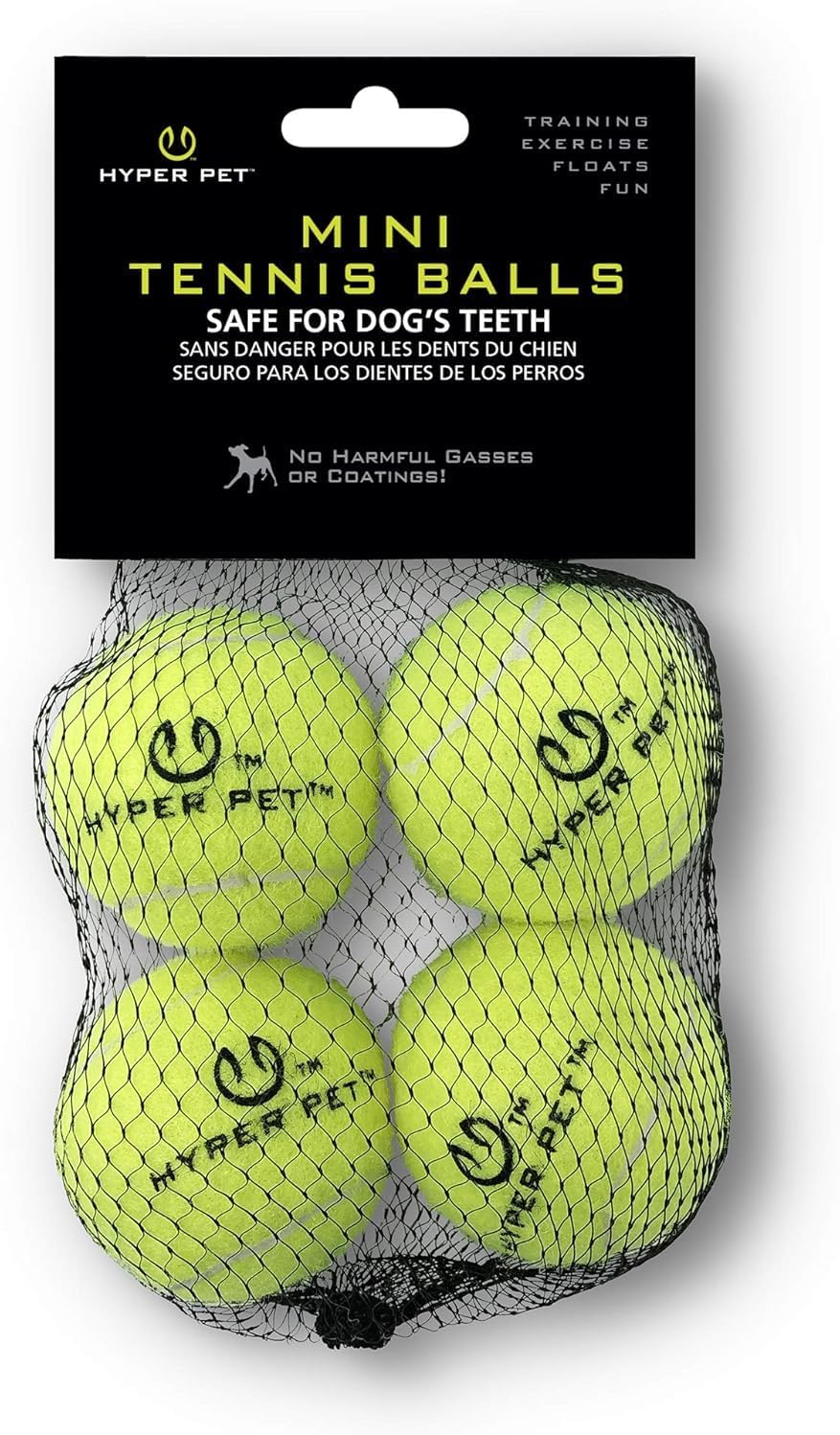 Hyper Pet MINI Extra Small 1.75in Tennis Balls for Dogs (Safe Dog Ball Tennis Balls for Exercise & Training) Interactive Toys work with Hyper Pet K9 Kannon MINI Dog Ball Launcher - 4 Pack Pink - Image 14
