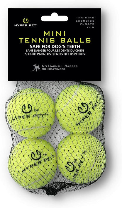 Hyper Pet MINI Extra Small 1.75in Tennis Balls for Dogs (Safe Dog Ball Tennis Balls for Exercise & Training) Interactive Toys work with Hyper Pet K9 Kannon MINI Dog Ball Launcher - 4 Pack Pink - Image 14