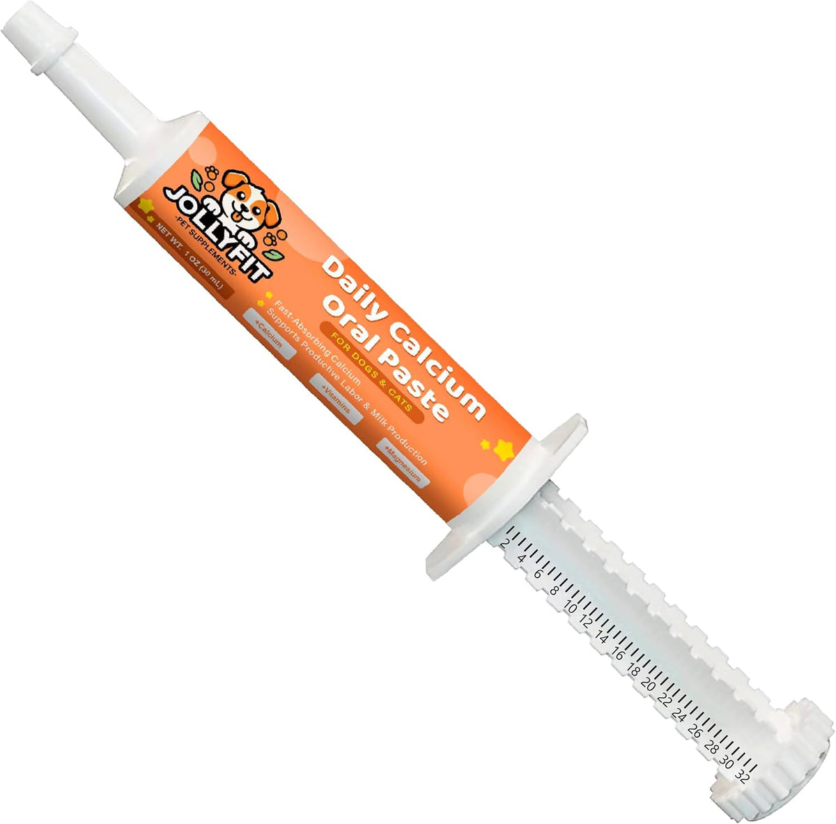 Animal health calcium paste for healthy puppy colostrum