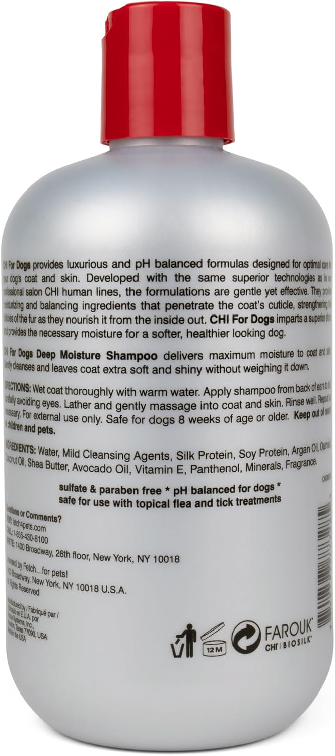 CHI pH balanced dog shampoo for healthy coat
