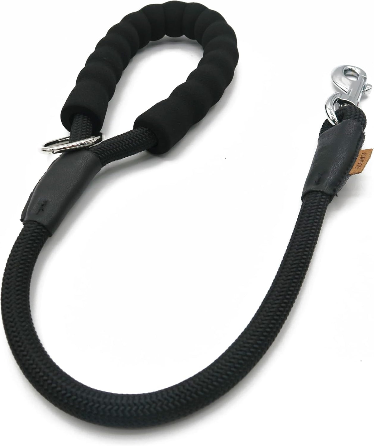 Dog Leash, Braided Rope Traction - Walking Training Lead for Medium/Large Dogs ((1/2") x 6FT, Black) - Image 13