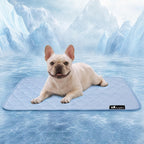 Luciphia Waterproof Cooling Mat for Dogs Couch Cover Q-MAX>0.5, Leakproof Pet Pad Non-Slip Throw Blanket for Cat Puppy Crate Bed Protector Outdoor (Cloud Grey, 30x40 inches) - Image 9
