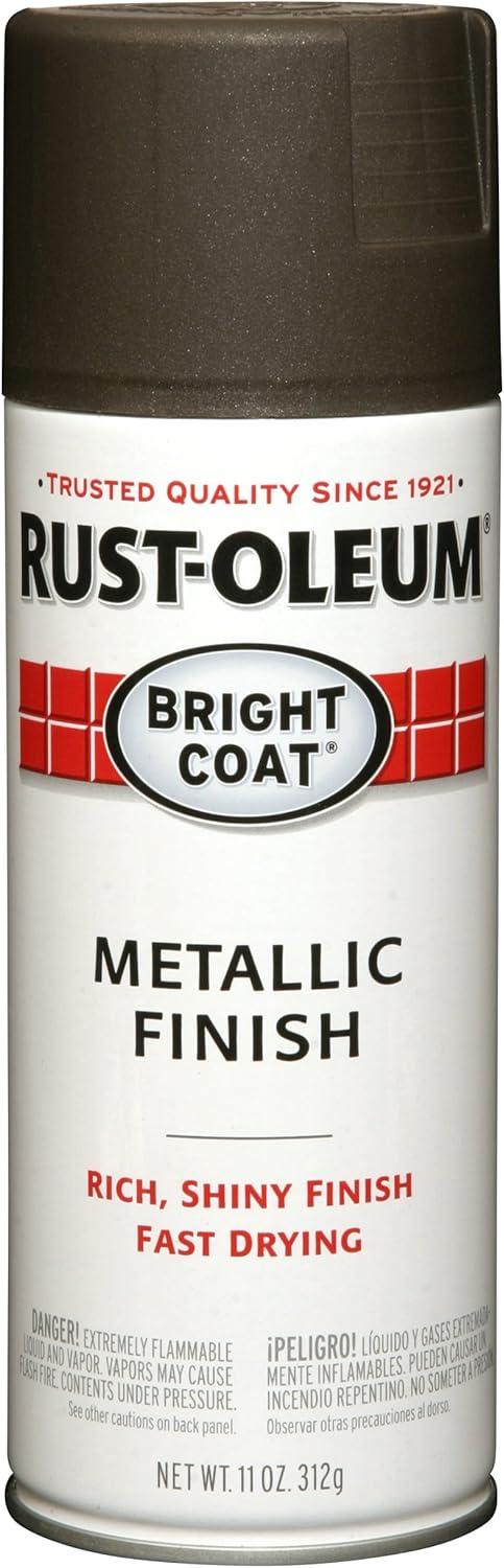 Rust-Oleum 7718830 Stops Rust Bright Coat Metallic Spray Paint, 11 Oz, Chrome (Pack of 1) - Image 11