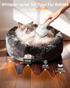LOMMOL electric pet trimmer guard combs for different dog coat lengths.