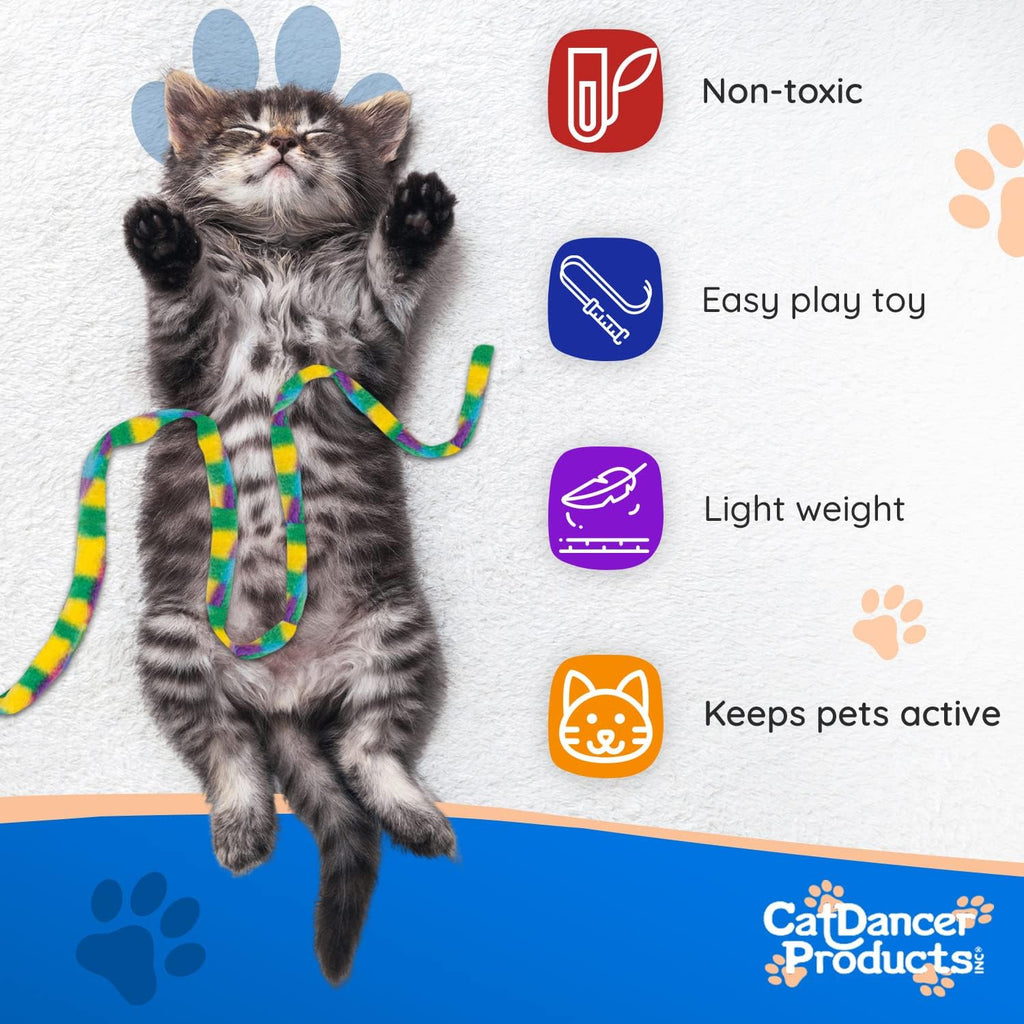 Packaging and product details of the USA sourced cat toy