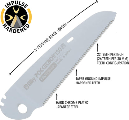 Close up view of the hard chrome plated replacement blade model 345-13 for woodworking