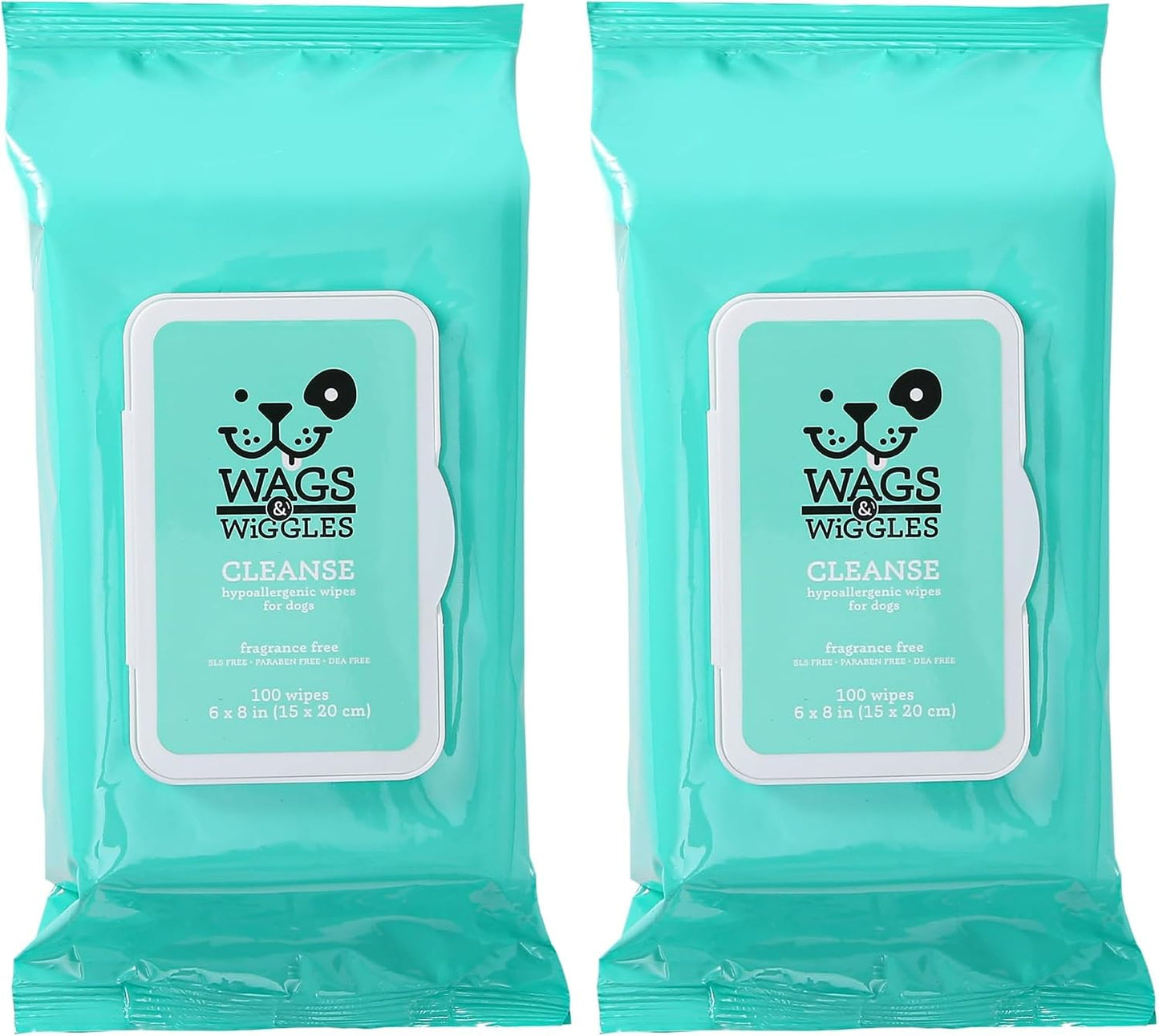 Wags & Wiggles Purify Hypoallergenic Dog Wipes for Sensitive Skin, Paw and Body Grooming Wipes with Gentle Plant Based Formula for Everyday Cleaning, Zesty Grapefruit Scent, 100 Count - Image 13