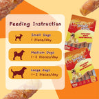 Jungle Calling Dog Treats Smoked Chicken Wrapped Rawhide Rolls, High Protein Dog Chews, Long Lasting Chews for Medium and Large Dogs, 10.6 Oz, About 10 Count - Image 9