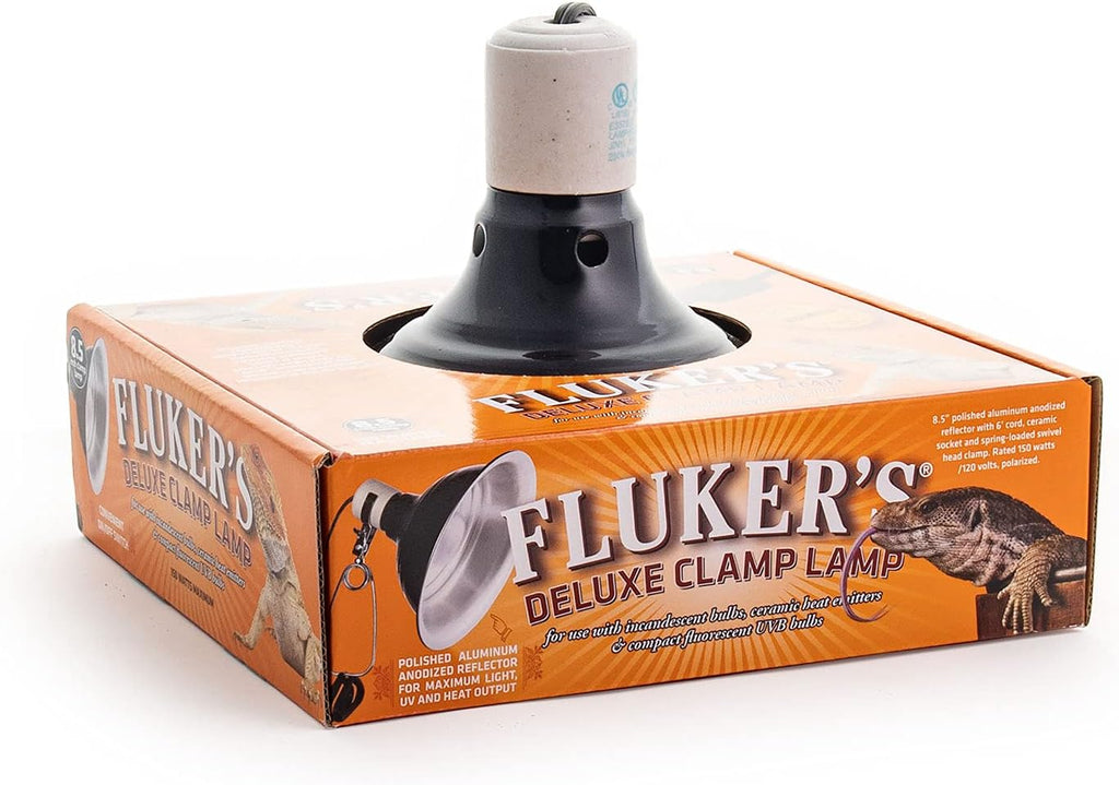 Fluker's reptile heating lamp ceramic socket interior detail.