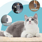 Tiny Pets indoor cat corner scratcher showing the inner catnip compartment slot